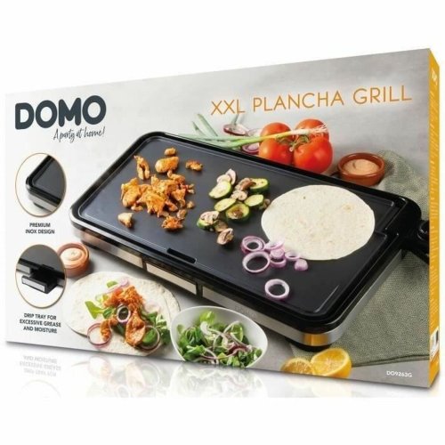 Grillplatta DOMO DO9263G Svart Gr noir