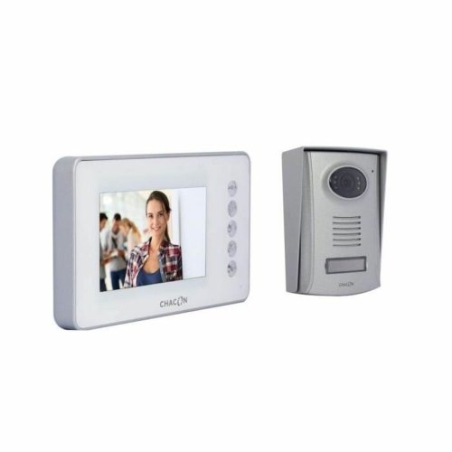 Smart interntelefon med video Chacon 34801 Vit PVC Aluminium