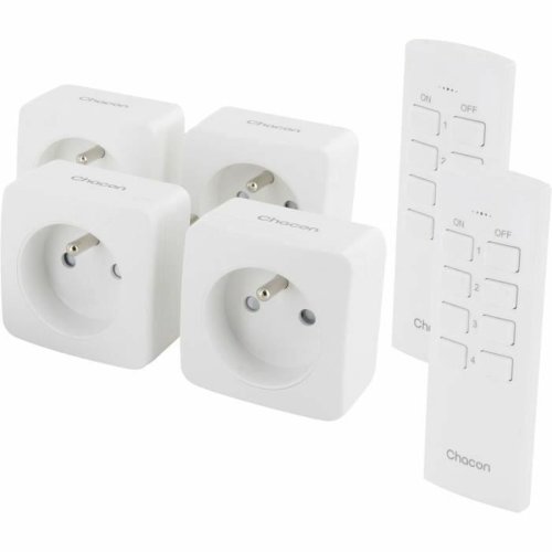 Set med kontakter med fjrrstyrning Chacon   6 Delar