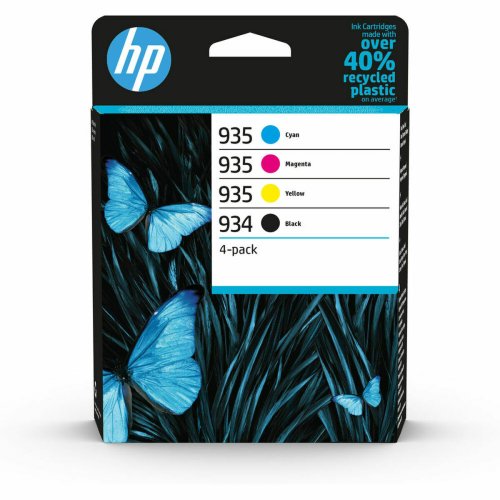 Original Blckpatron HP 6ZC72AE Gul Svart Magenta (4 antal)