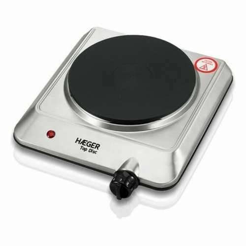 Elektrisk vrmeplatta Haeger HP-01S.014A Rostfritt stl 1 campin