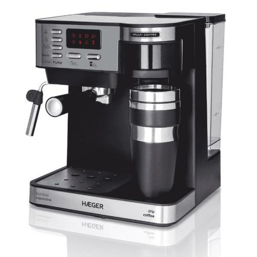 Manuell Espressobryggare Haeger Multicolour 1,2 L (Renoverade D)