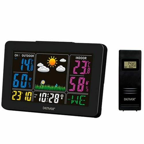 Multifunktionell vderstation Denver Electronics WS-540 Svart