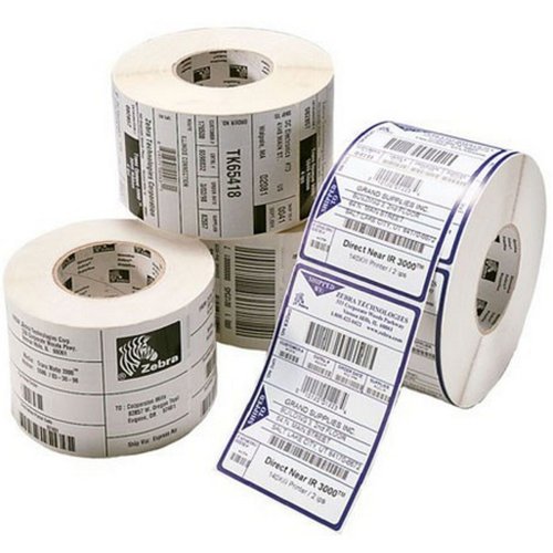 Etiketter p rulle Zebra 3004428 Transparent