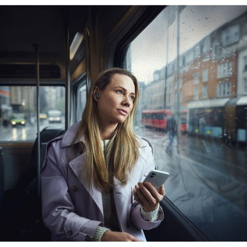 Trdlsa hrlurar med laddningsetui Epos ADAPT E1TWS Svart