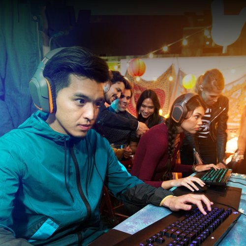 Gaming Tangentbord/ OR: Speltangentbord Logitech 920-008093 Qwer