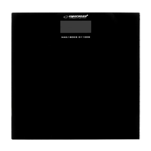 Digital Badrumsvg Esperanza EBS002K Svart Glas Hrdat glas 180
