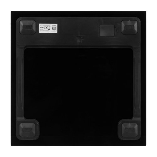 Digital Badrumsvg Esperanza EBS002K Svart Glas Hrdat glas 180