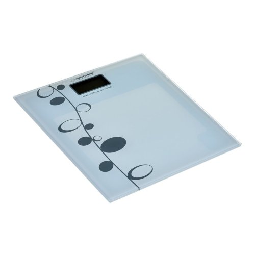 Digital Badrumsvg Esperanza EBS005 Vit Glas