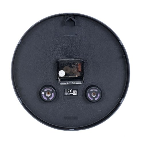 Vggklocka Esperanza EHC016W Vit Glas Plast 25 cm