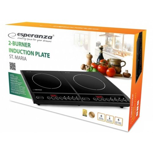 Induktionshll Esperanza EKH008 60 cm 2000 W