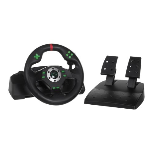 Racing-ratt Esperanza EGW101 Pedaler Svart Grn PlayStation 3
