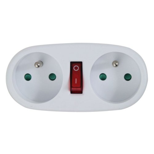 Plugg adapter Esperanza ELK306W 2 Plug
