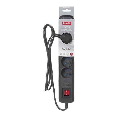 Frgreningslist 5 Tomas med Brytare Activejet ACP-5GN (5 m)