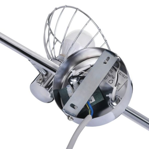 Taklampa Activejet AJE-GIZEL 2P Silvrig Metall 40 W
