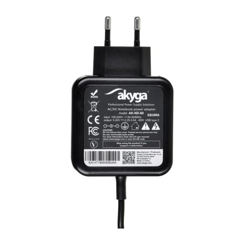 Laptopladdare Akyga AK-ND-60 45 W