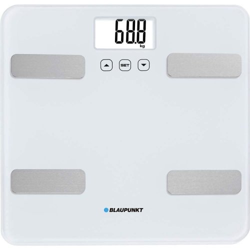 Digital Badrumsvg Blaupunkt BSM501 Vit Metall 150 kg