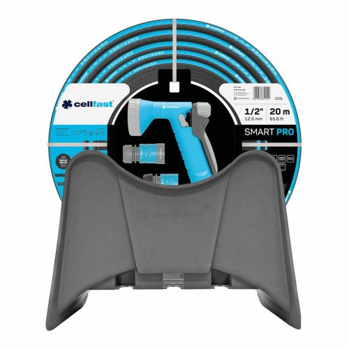 Slang med tillbehörssats Cellfast Smart Pro Ats PVC 25 m 19 mm Slang med tillbehörssats Cellfast Smart Pro Ats PVC 25 m 19 mm