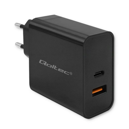 Vggladdare Qoltec 52380 Svart 65 W (1 antal)