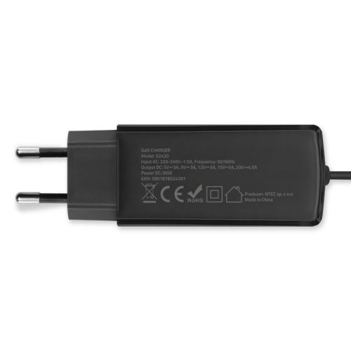 Vggladdare Qoltec 52420