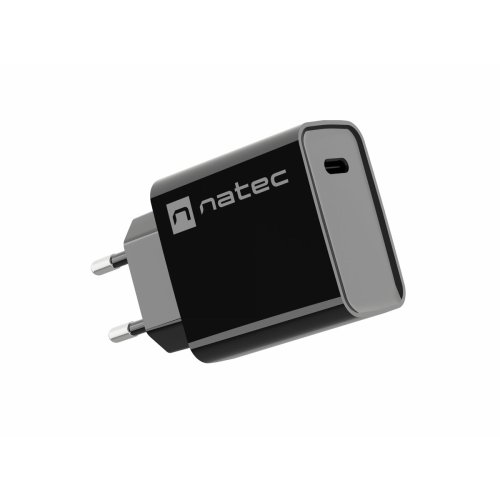 Vggladdare Natec NUC-2060 RIBERA Svart 20 W