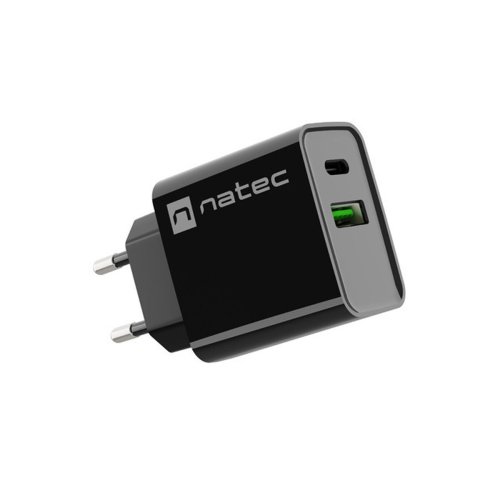 Vggladdare Natec RIBERA NUC-2062 Svart 20 W