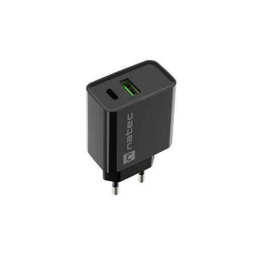 Vggladdare Natec RIBERA NUC-2062 Svart 20 W