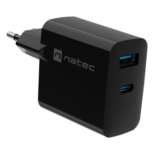 Vggladdare Natec Svart 65 W (1 antal)