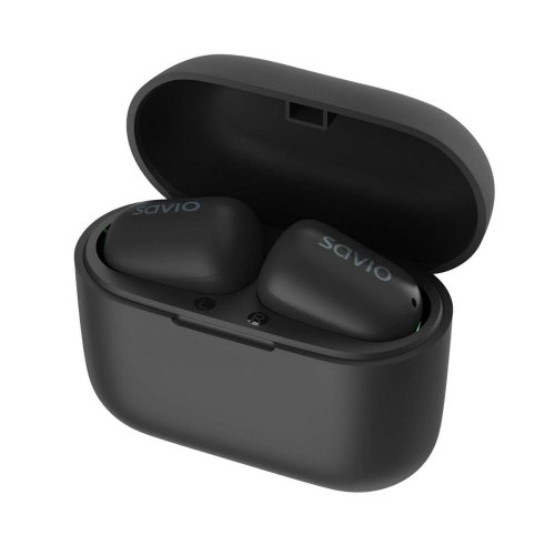 Ear Bluetooth hrlurar Savio TWS-09 Svart