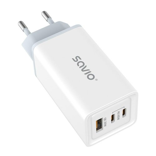 Vggladdare Savio LA-07 Vit 65 W