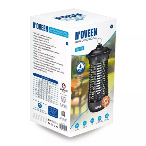Mygglampa N'oveen IKN18 Svart Metall