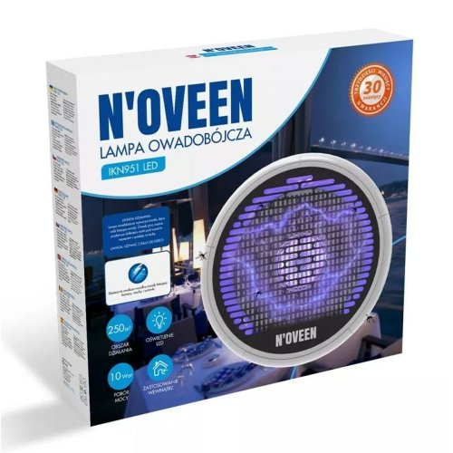 Mygglampa N'oveen IKN951 Gr Metall 20 W