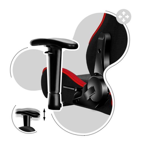 Spelstol Huzaro HZ-Ranger 6.0 Svart Rd Pojkar
