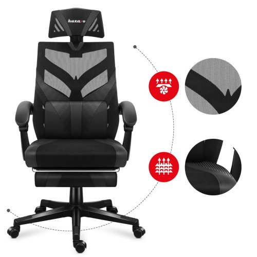 Spelstol Huzaro Combat 5.0 Svart