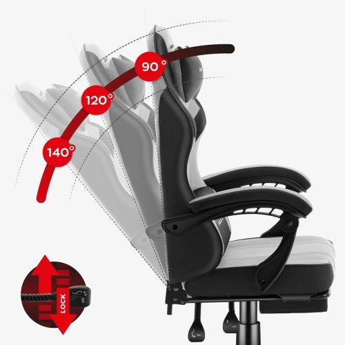 Spelstol Huzaro HZ-FORCE 3.7 GREY