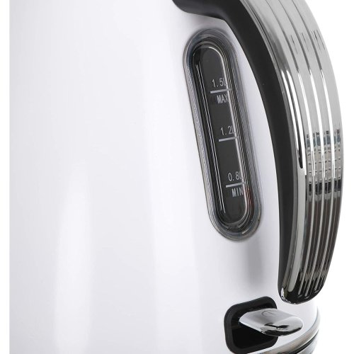 Vattenkokare Adler AD 1341 Vit Rostfritt stl 2200 W 1,5 L