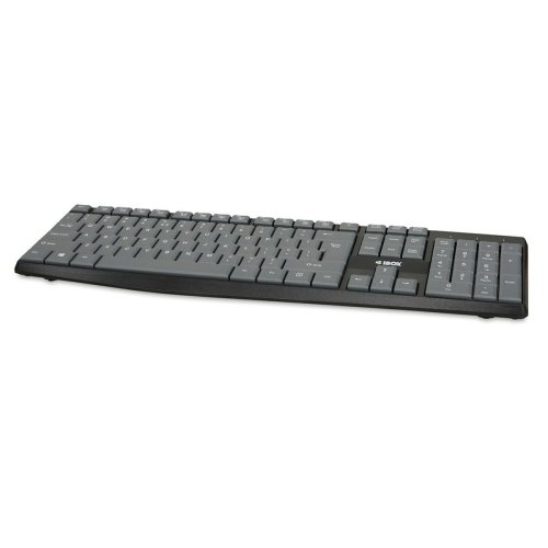 Tangentbord Ibox IKC2010G Svart Gr