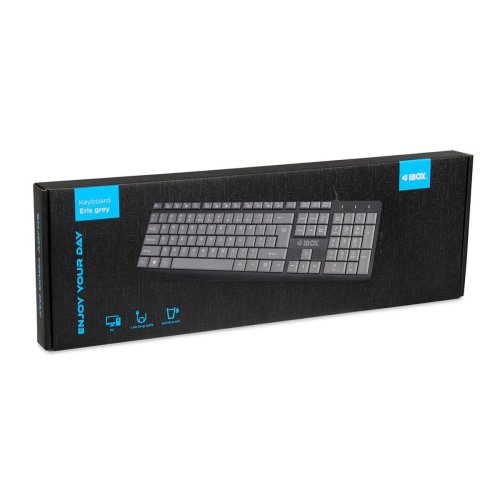 Tangentbord Ibox IKC2010G Svart Gr