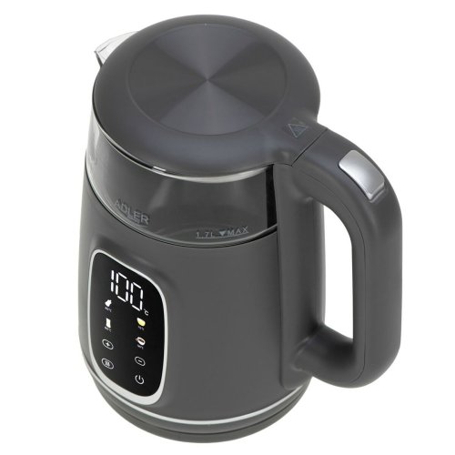 Vattenkokare Adler AD 1305gs Gr Silvrig 2200 W 1,7 L