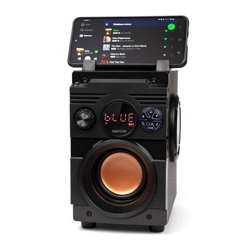 Brbar Bluetooth Hgtalare SQUEAK SQ1001 Svart 20 W