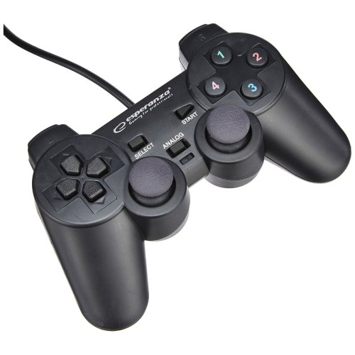 Spelkontroll Esperanza EG102 USB 2.0 Svart PC PlayStation 3