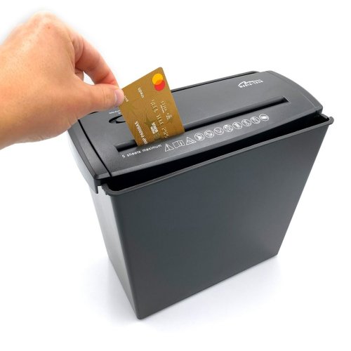 Dokumentfrstrare Media Tech Shredder MT215 V2.0 Svart 8 L