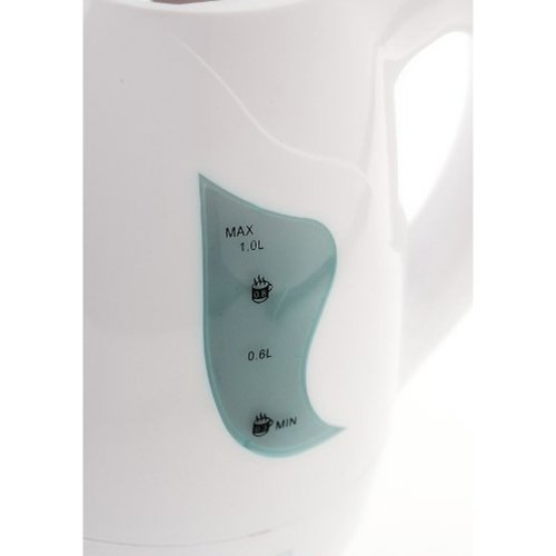 Elektrisk vattenkokare och tekanna Adler AD 08w Vit 850 W 1 L