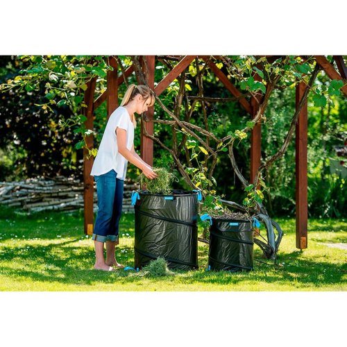 Trdgrdsavfallspse Cellfast Pop Up Nylon Stl 56 x 56 x 70 cm