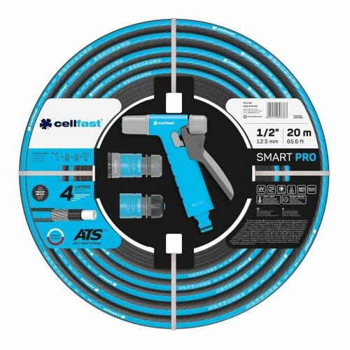 Slang med tillbehrssats Cellfast Smart Pro Ats PVC 20 m  12,5