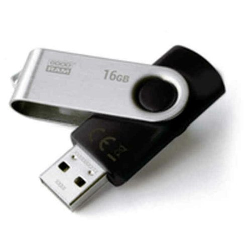 USB-minne GoodRam UTS2 Svart Silvrig 16 GB 5 MB/s-20 MB/s (1 ant