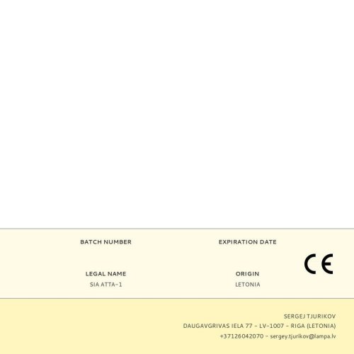 Lampa 18 W