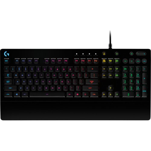 Gaming Tangentbord/ OR: Speltangentbord Logitech G213 Svart Qwer