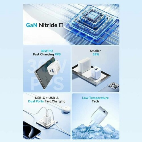Vggladdare Vention FEQB0-EU 30 W