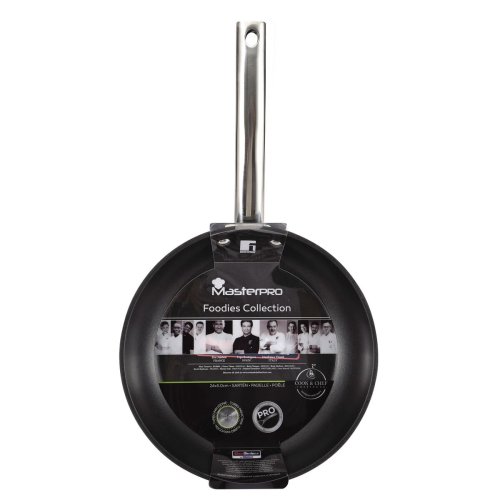 Stekpanna Masterpro Q2529 Svart  30 cm Smitt aluminium